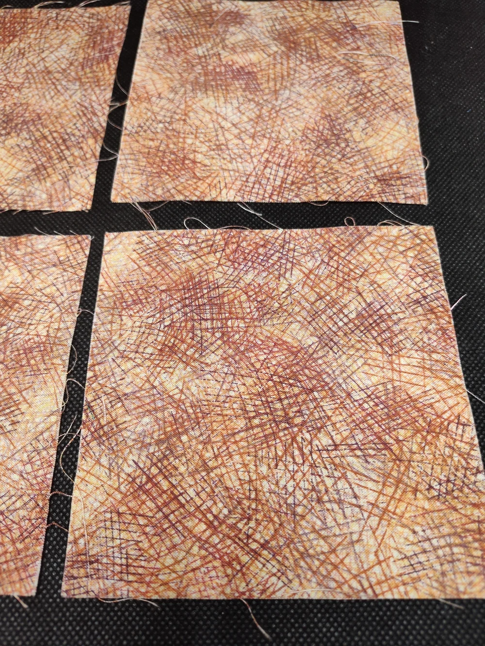 4 4.50 INCH Cotton Fabric SQUARES